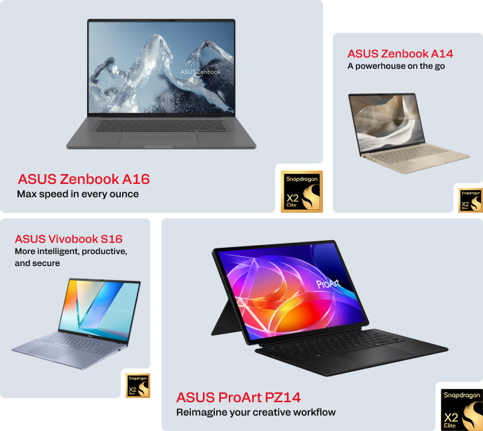 Explore The Lineup of New Next-Gen PCs Powered by Snapdragon X2 Series